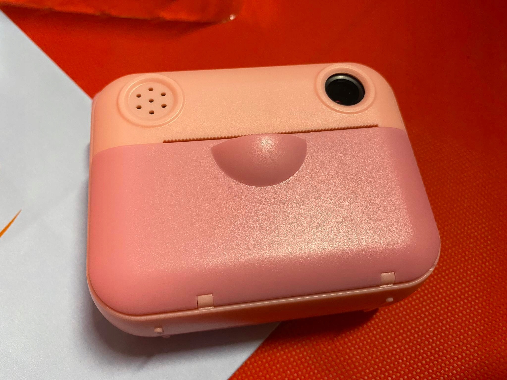 Цифрова камера, принтер рожевий + ручка 3d 2в1 цифрова стабілізація