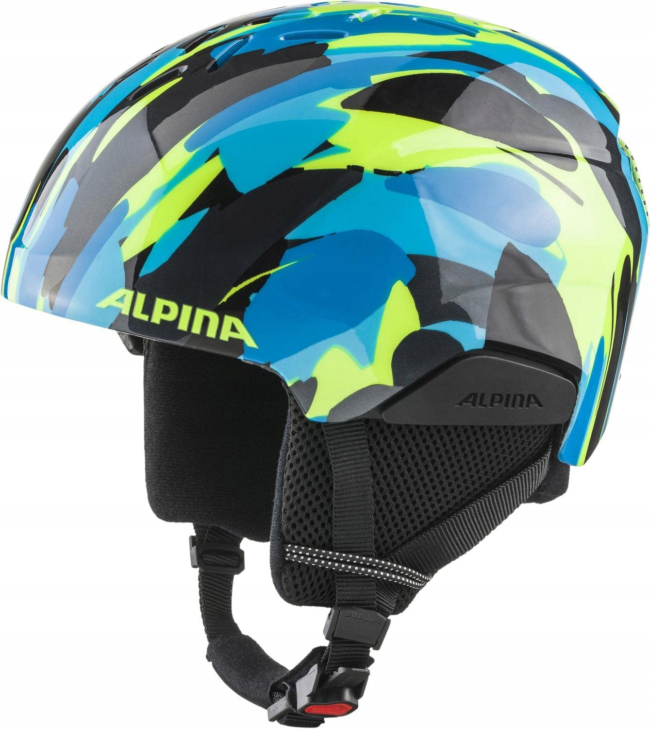 Kask Alpina 51 55 cm 51-55 cm wielokolorowy