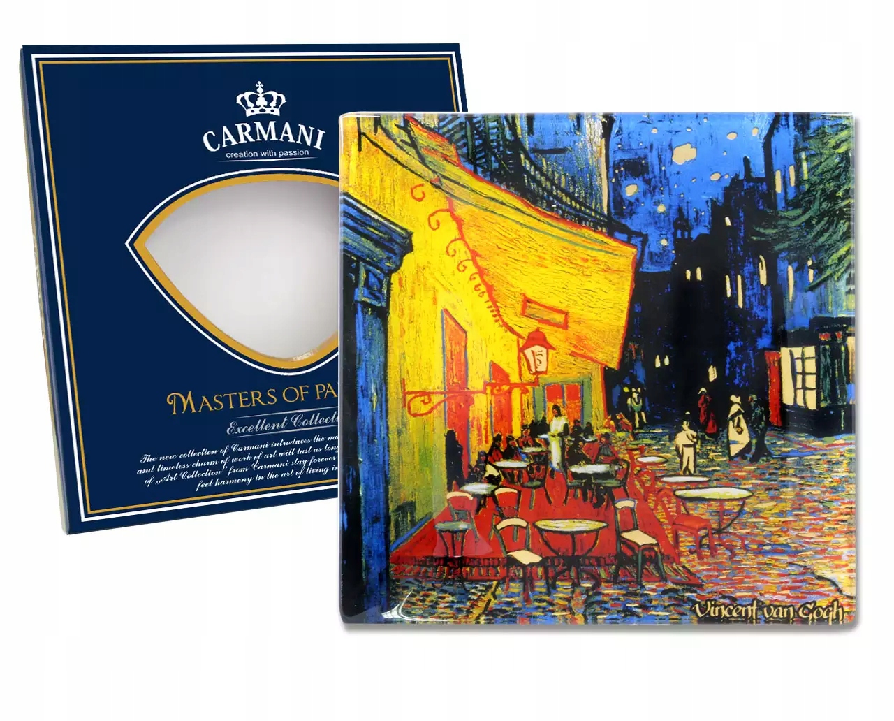 

Talerzyk dekoracyjny van Gogh Kawiarenki Nocą