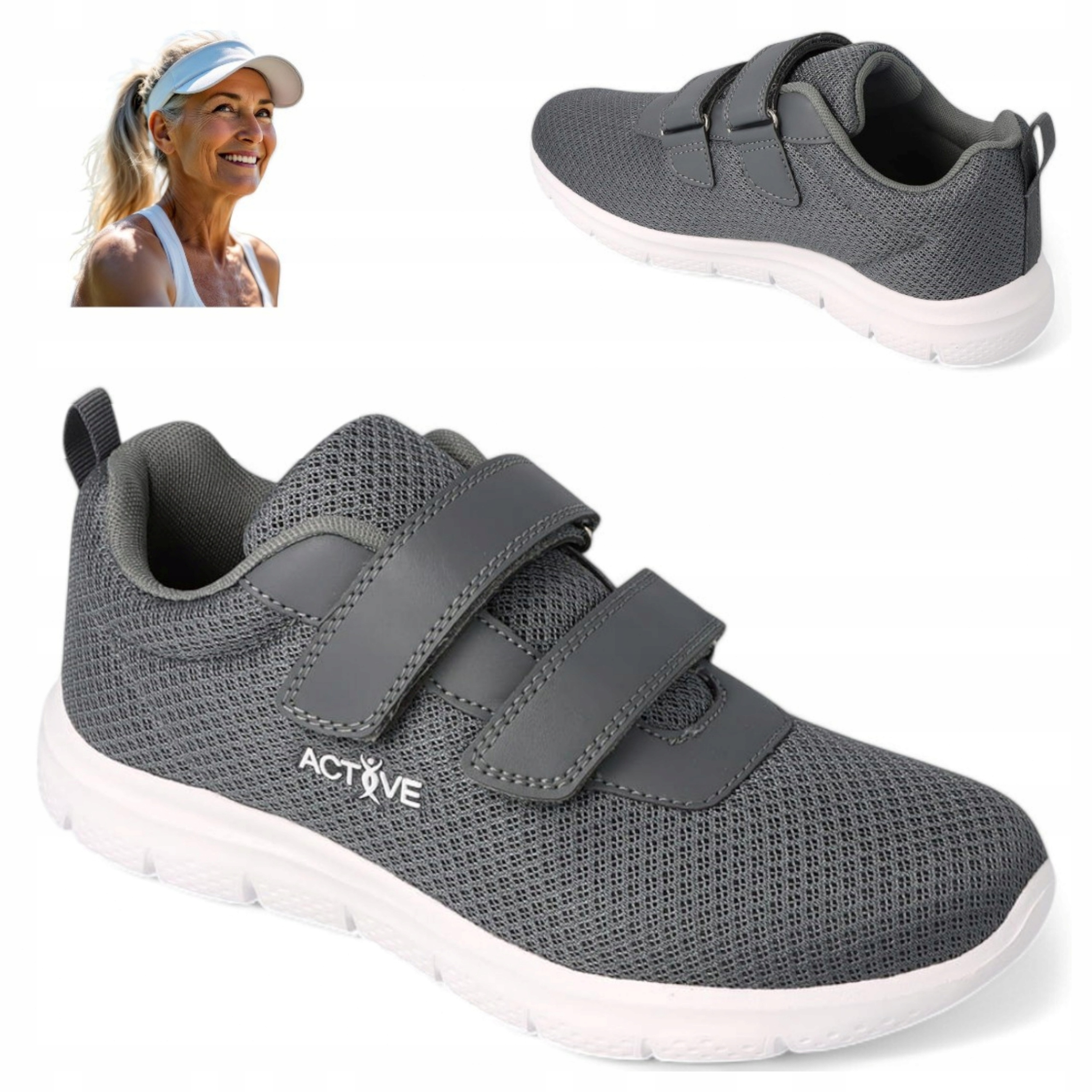 Dámské polobotky 36 Prevenční obuv Na Suchý Zip Sportovní Dr Orto Zdravotní