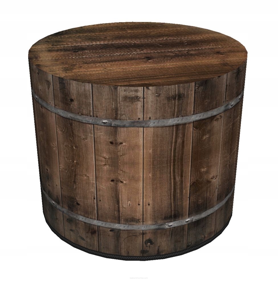 Taburet z Codury, voděodolný pro dům i zahradu vzor Sud