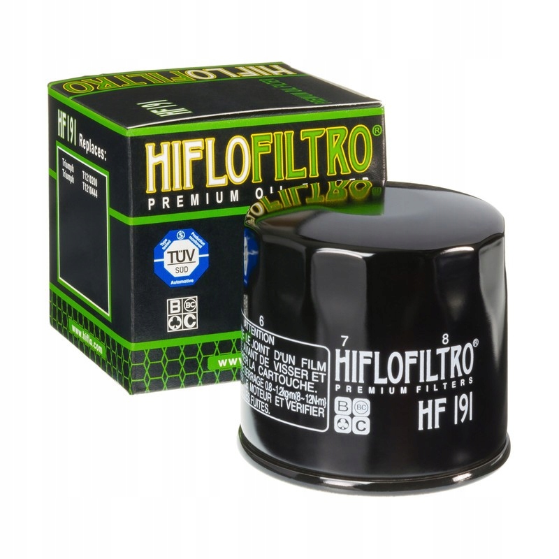 

Filtr Oleju Hiflofiltro HF191