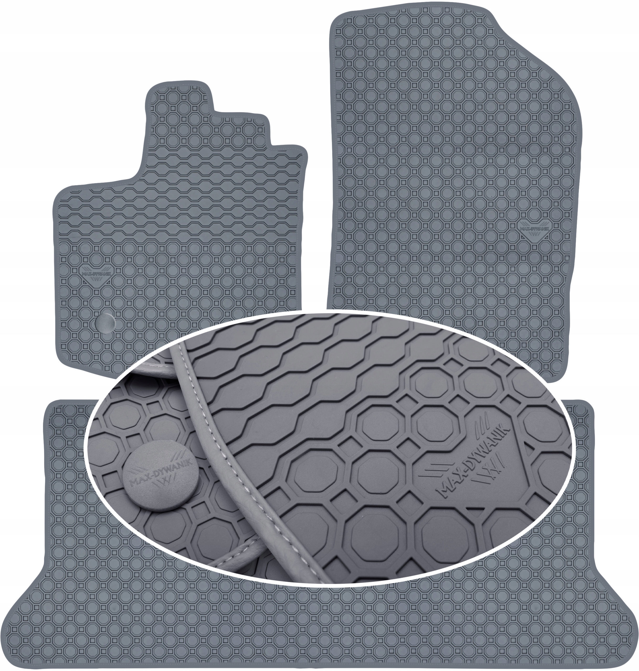 Dacia Dokker 2012-2021 Koberce Šedé