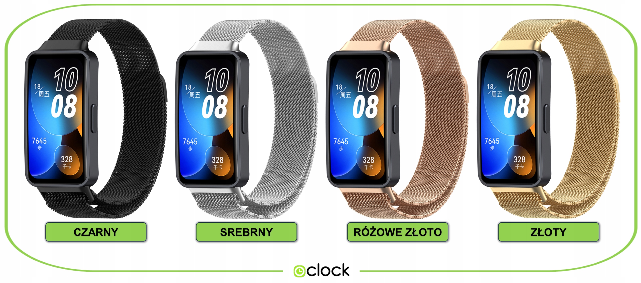 PASEK OPASKA BRANSOLETA DO HUAWEI BAND 8/9/10 DUŻO KOLORÓW NAJWYŻSZA JAKOŚĆ Producent inny