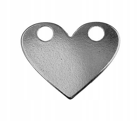 

Wisiorek zawieszka Serce Celebrytka srebro 925