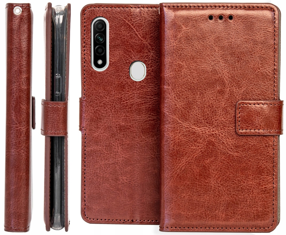 

Etui Portfel Vintage Do Oppo A31 2020 Szkło 9H
