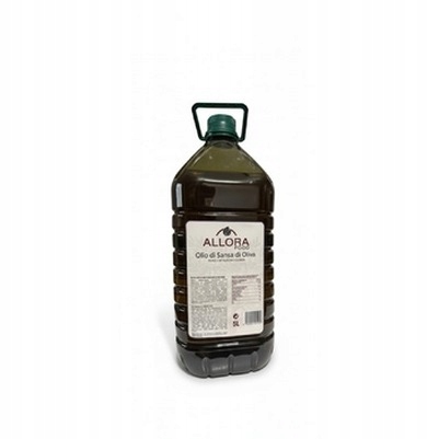 1x 5l Olio DI sansa di oliva. oliwa z wytłoczyn z oliwek allora food