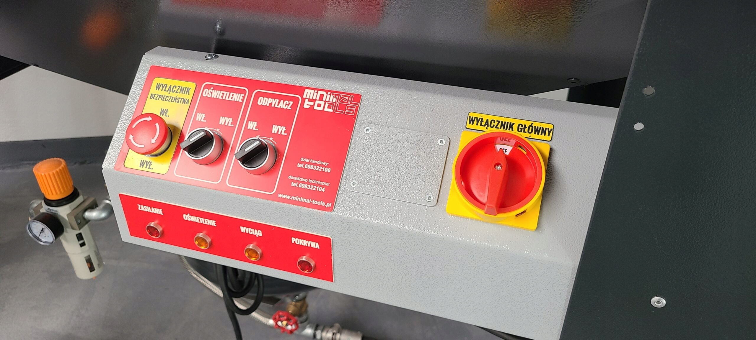 PIASKARKA KABINOWA 400L CIŚNIENIOWA PK350EZ Z ODPYLACZEM POLSKA Marka MINIMAL TOOLS