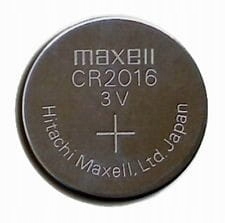 

CR2016 Bateria litowa, 3V wymiary: 20x1.6mm