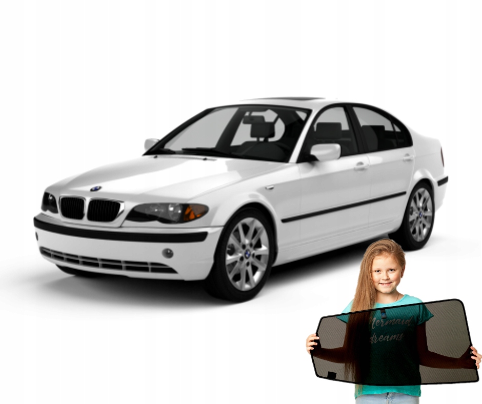 Záclony Rolety Kryty Dedikované na magnety pro Bmw 3 E46 Sedan 1998-2005