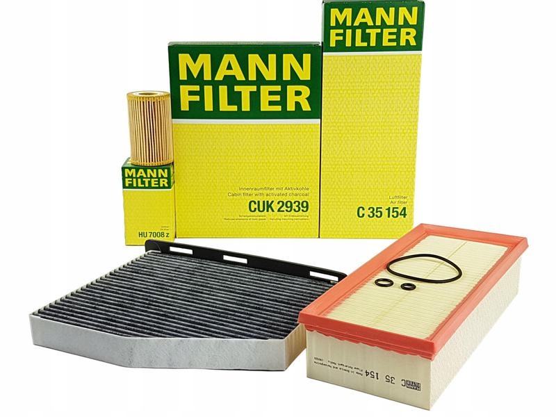 

Mann Zestaw Filtrów Vw Passat B6 B7 1.6 2.0 Tdi