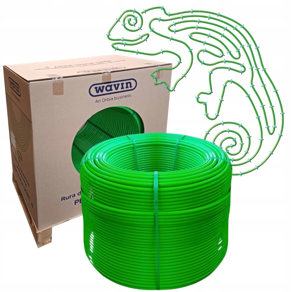 Rura Wavin Kameleon Pe-rt/evoh/pe-rt 16x2MM 600 Mt