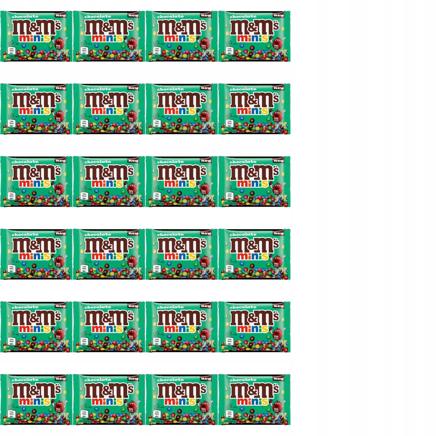 Levně 24 x 20 g M&m's minis dražé Karton