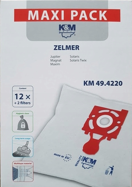 

12xWORKI Safbag 49.4220 Zelmer Jupiter Solaris