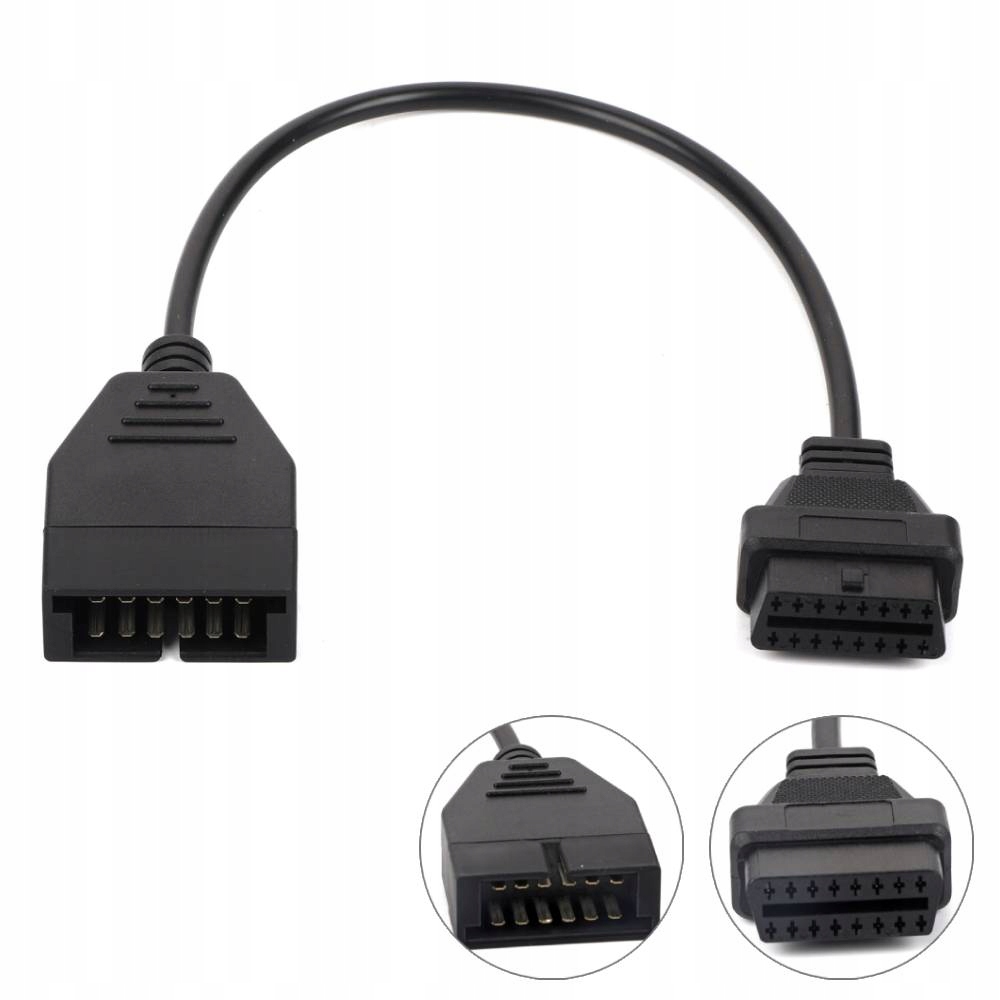 Adapter Dla Gm OBD1 12 Pins Do OBD2 16 Pins Przejściówka