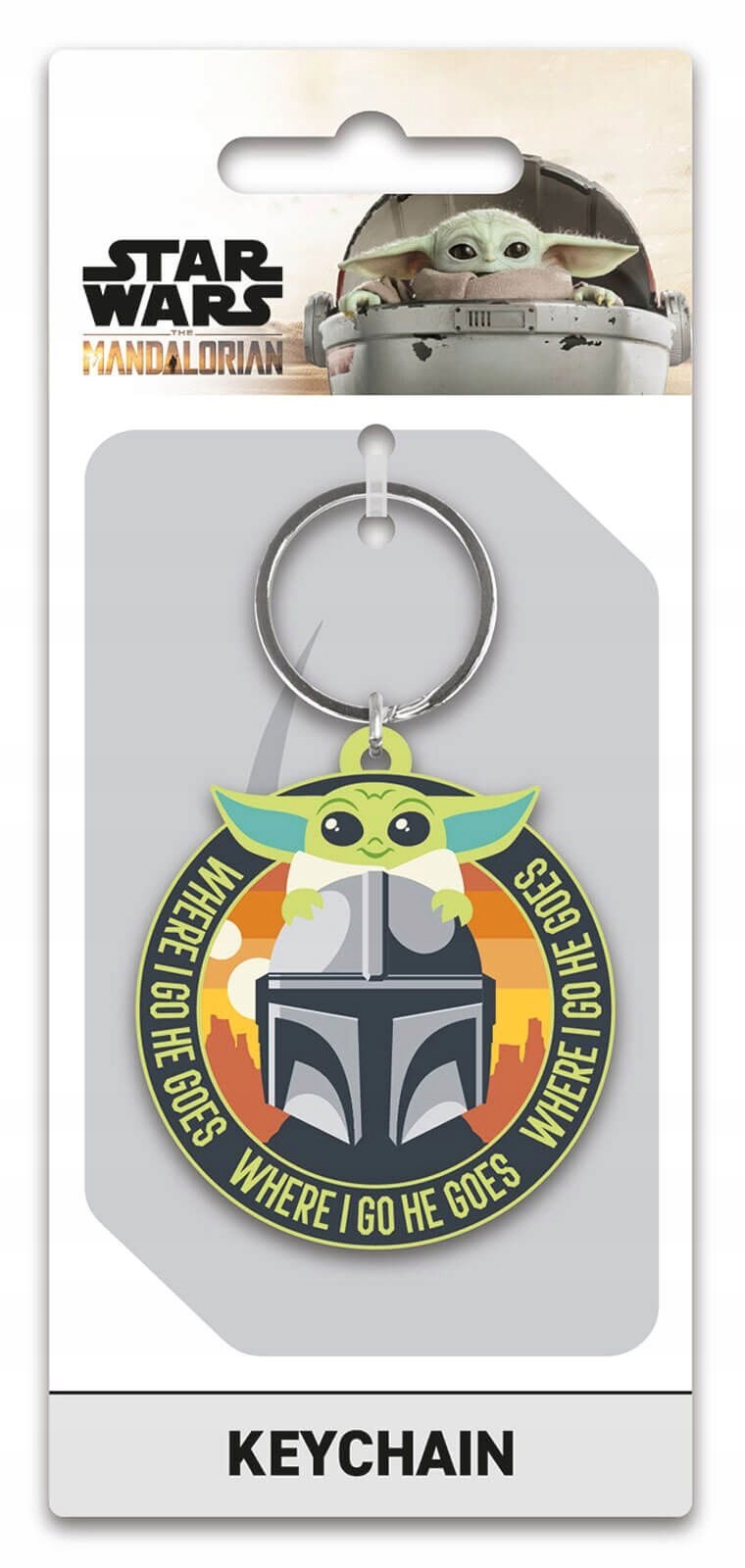 STAR WARS The Mandalorian brelok do kluczy breloki Marka Inna