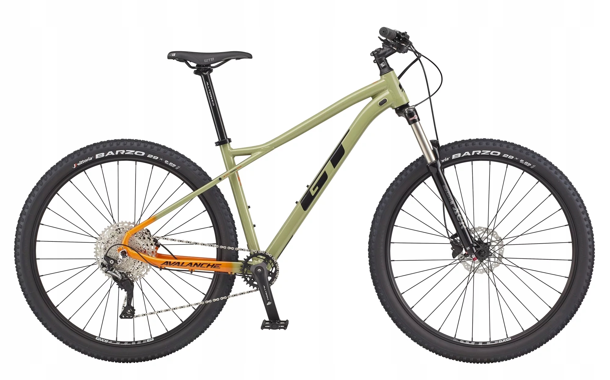 Rower Gt Avalanche 29 zielony rozmiar L oliwkowy