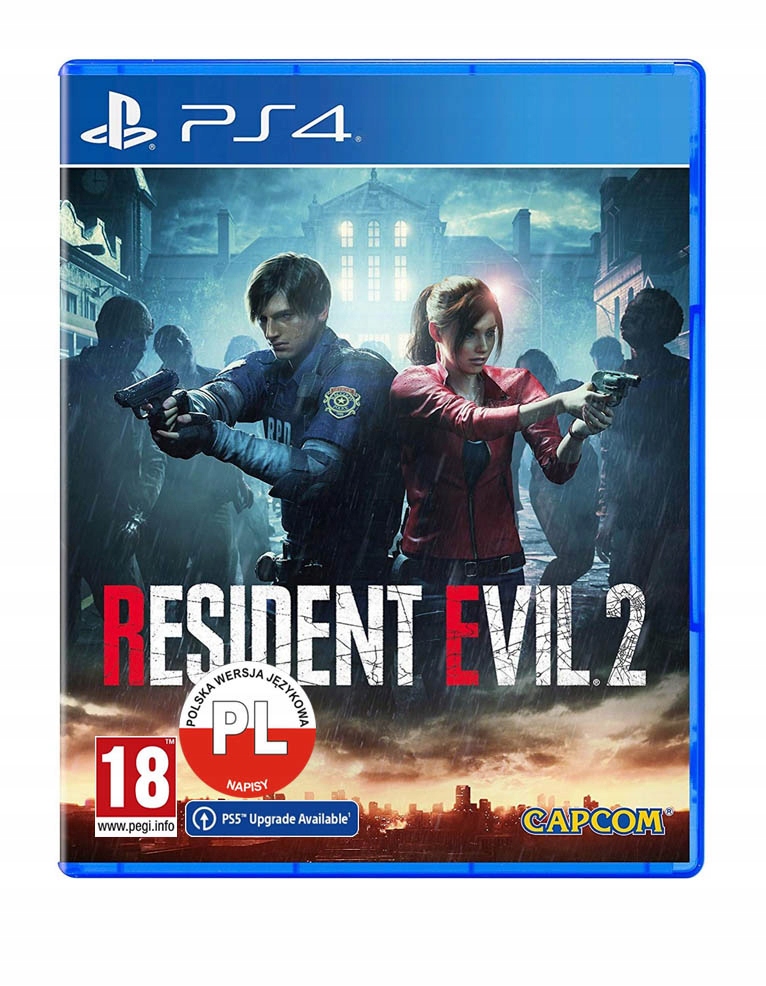 

Resident Evil 2 PS4 Gra Na Płycie Polskie Napisy