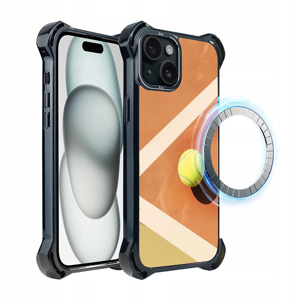 Pouzdro pro iPhone 15 Plus Ibizu DropGuard Ultra s MagSafe, Tenis