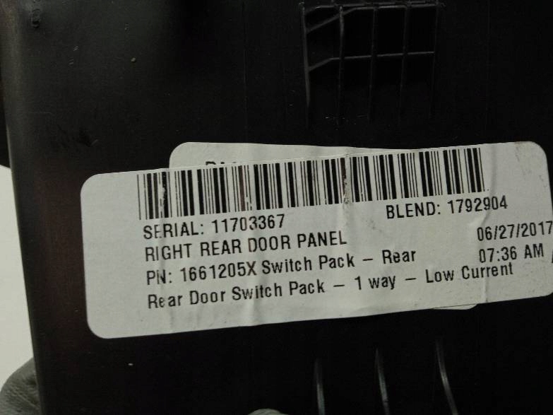 window control switch handle right rear part HB LIFT ST F1ET-14529-AA Ford Focus Mk3