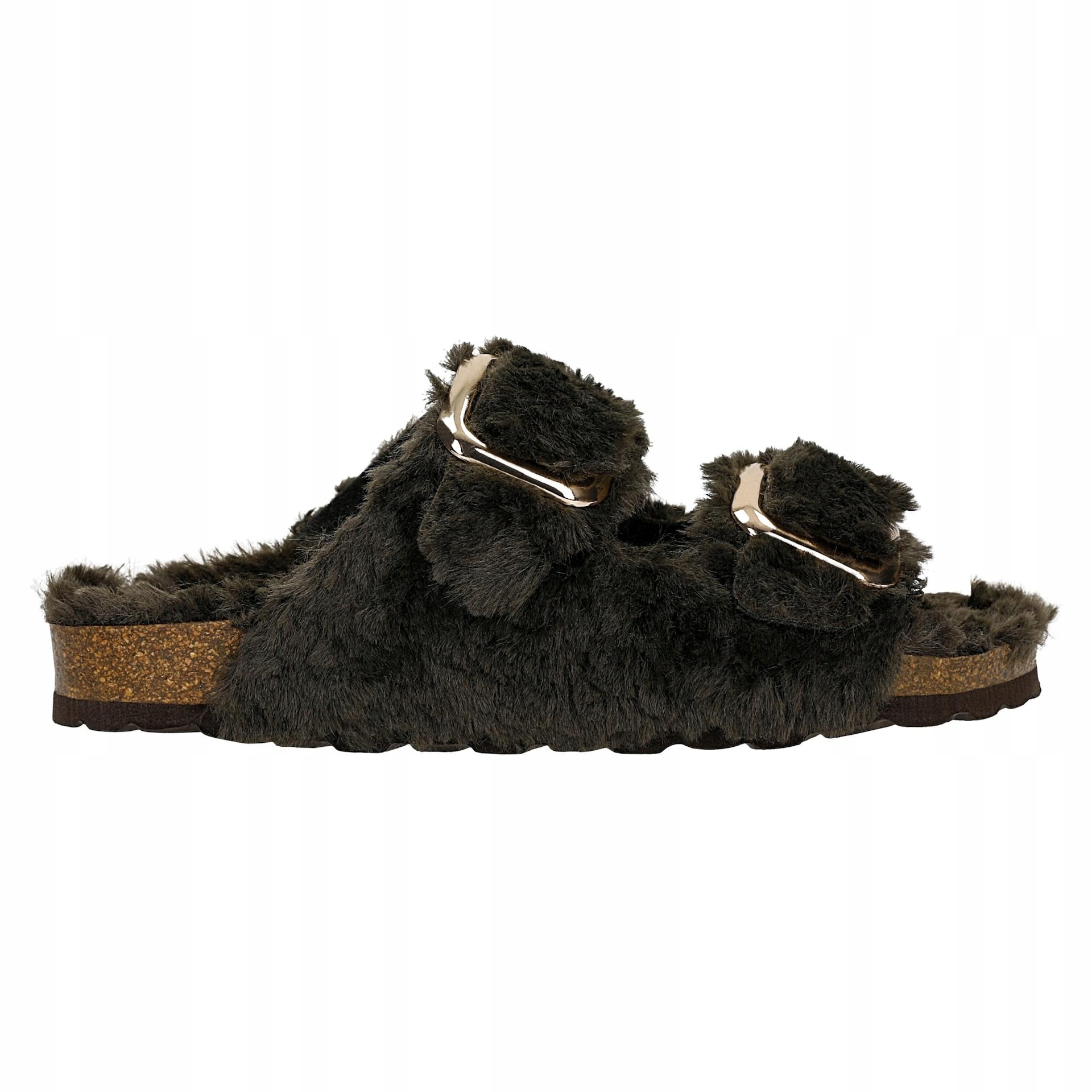 Hnědé domácí pantofle Relaks vel. 42