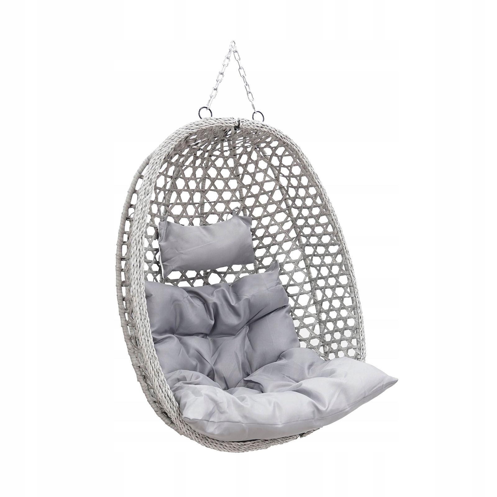 Závěsný Koš Zahradní Křeslo Závěsné Křeslo Zahradní Kokon Limone Šedý