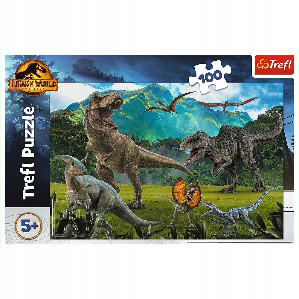 

Puzzle 100 El Park Jurajski Trefl 16441