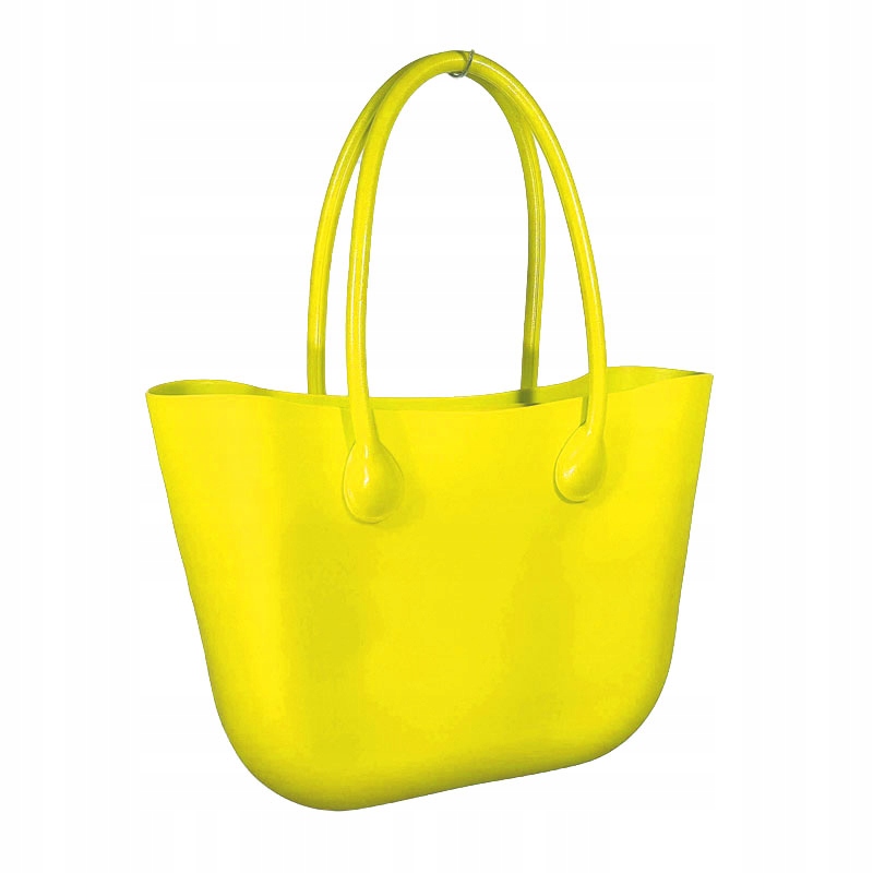 

O Torba Gumowa Hobo Torebka Jelly Shopper Bag Tgg
