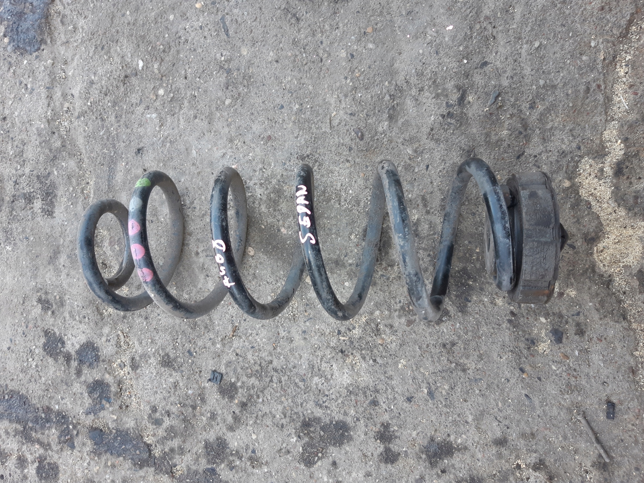 AUDI A4 B8 sedan spring springs rear part left right KOMPLET