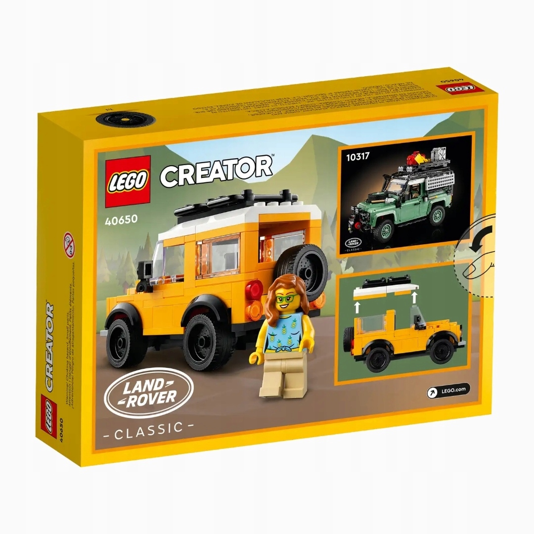LEGO 40650 - Land Rover Classic Defender NOWOŚĆ EAN (GTIN) 5702017423982