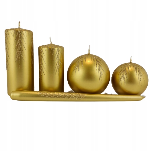 ŚWIECA CZERWONA DŁUGA 29CM HOLLY CHRISTMAS CHOINKA Materiał inny