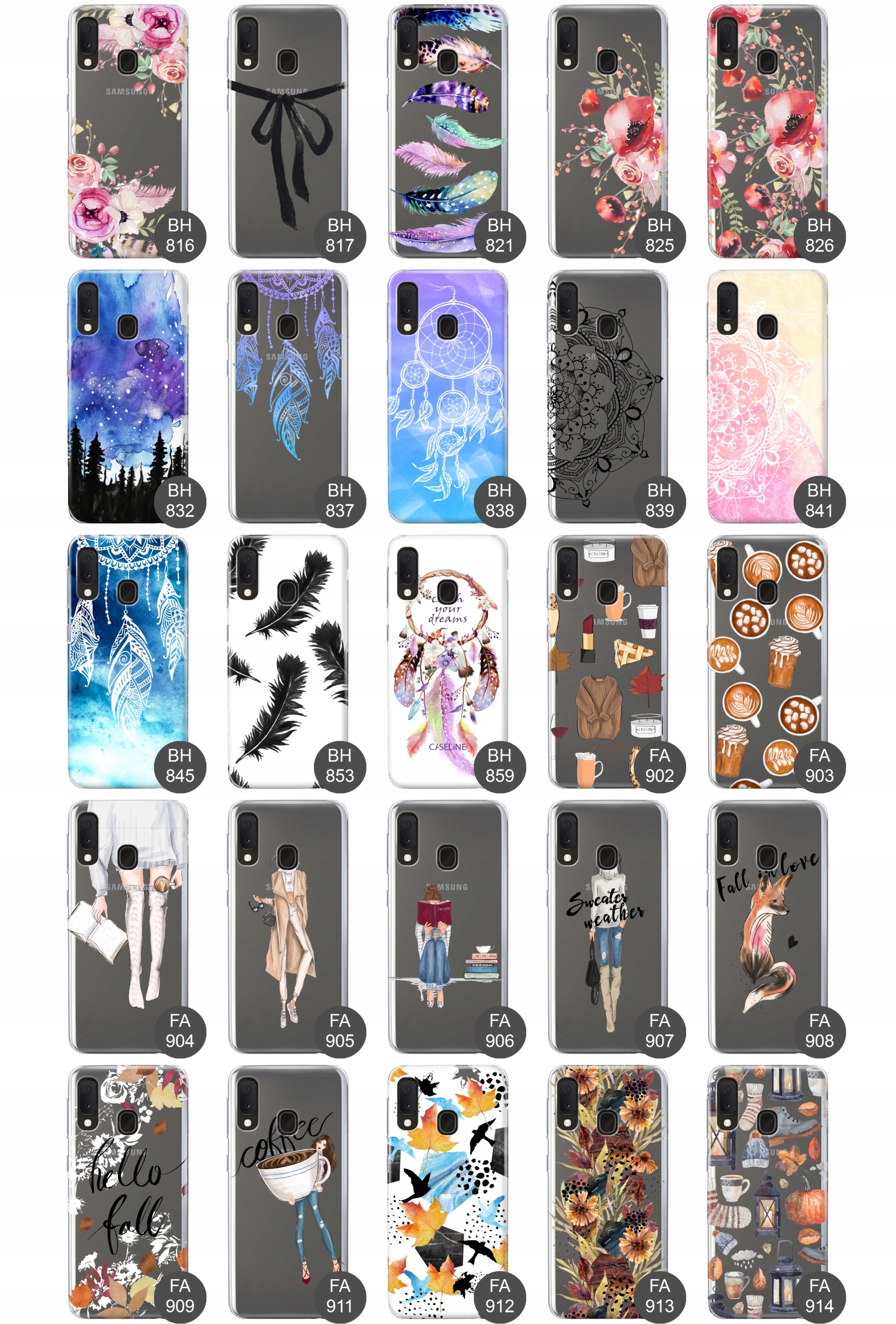 etui case guma do Samsung A20E silikon