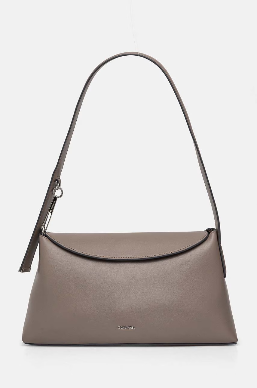 Calvin Klein kabelka šedá barva K60K612565