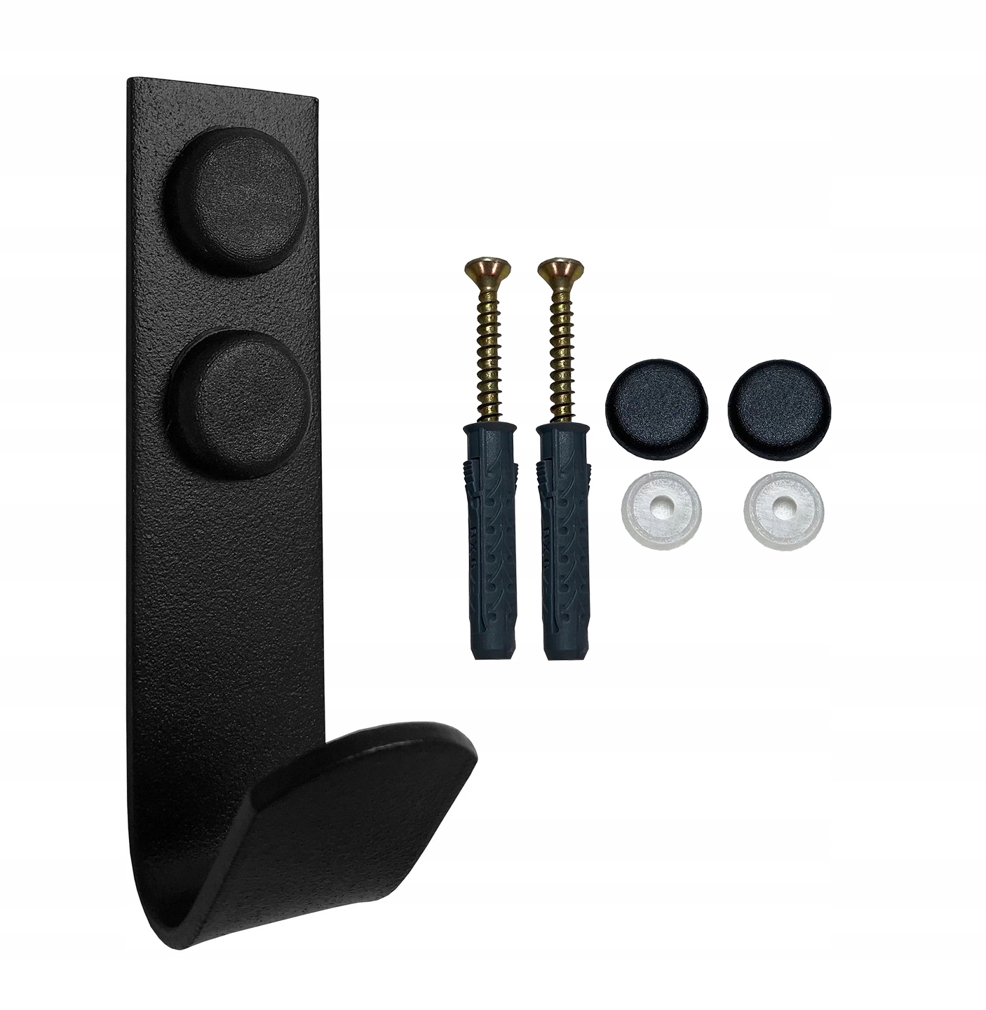 

Wieszak Ścienny Na Ubrania Klucze Haczyk Czarny