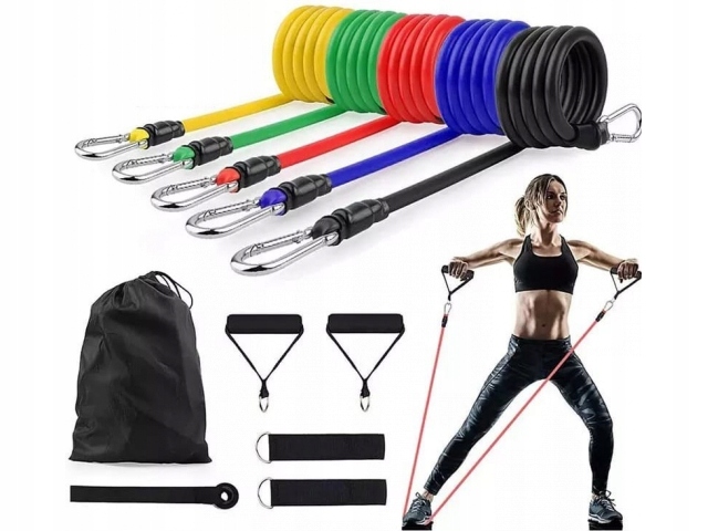 

5 X Gumy Oporowe do Ćwiczeń Fitness Crossfit