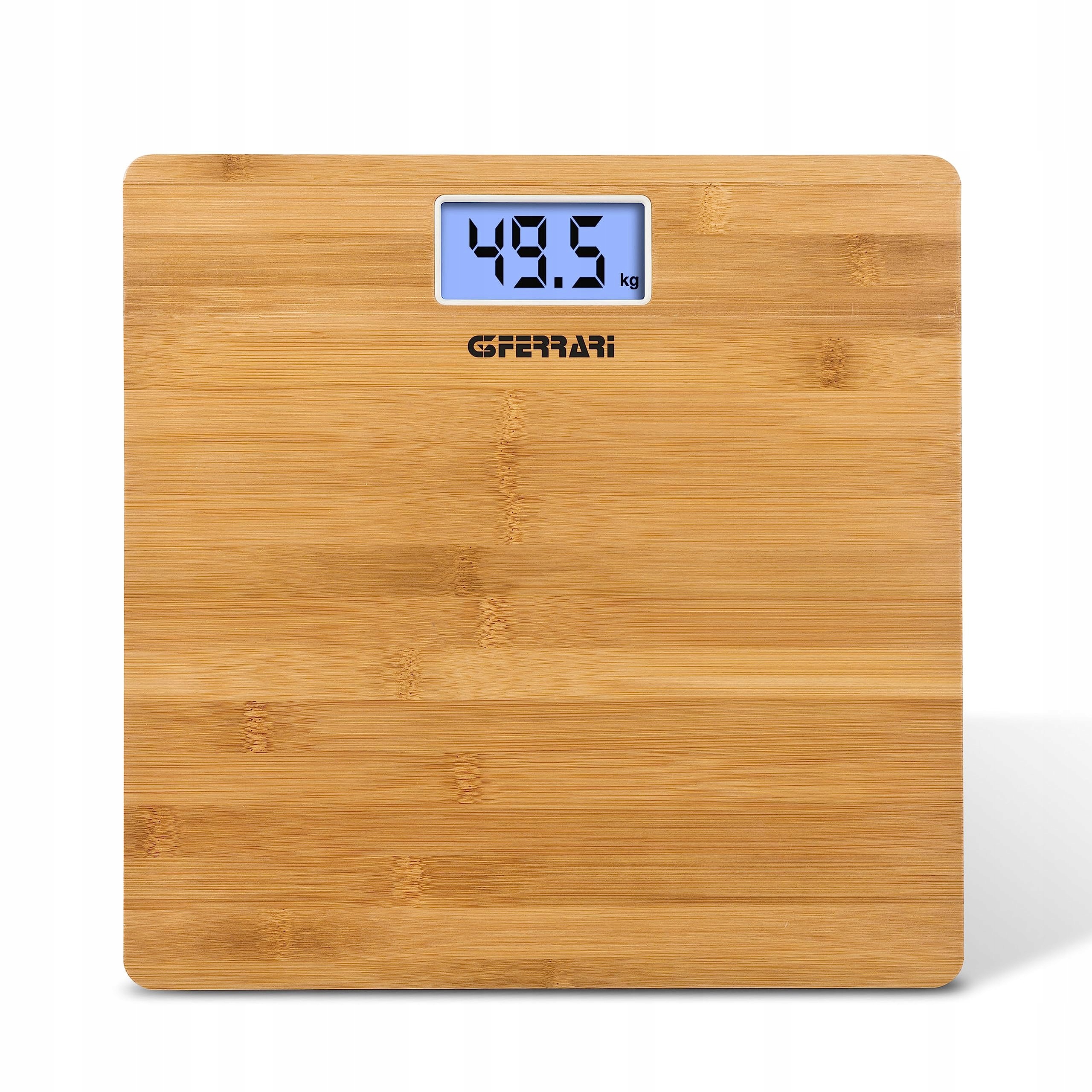 G3 FERRARI Waga Łazienkowa Cyfrowa Bambusowa 50g 180kg Banwood Care