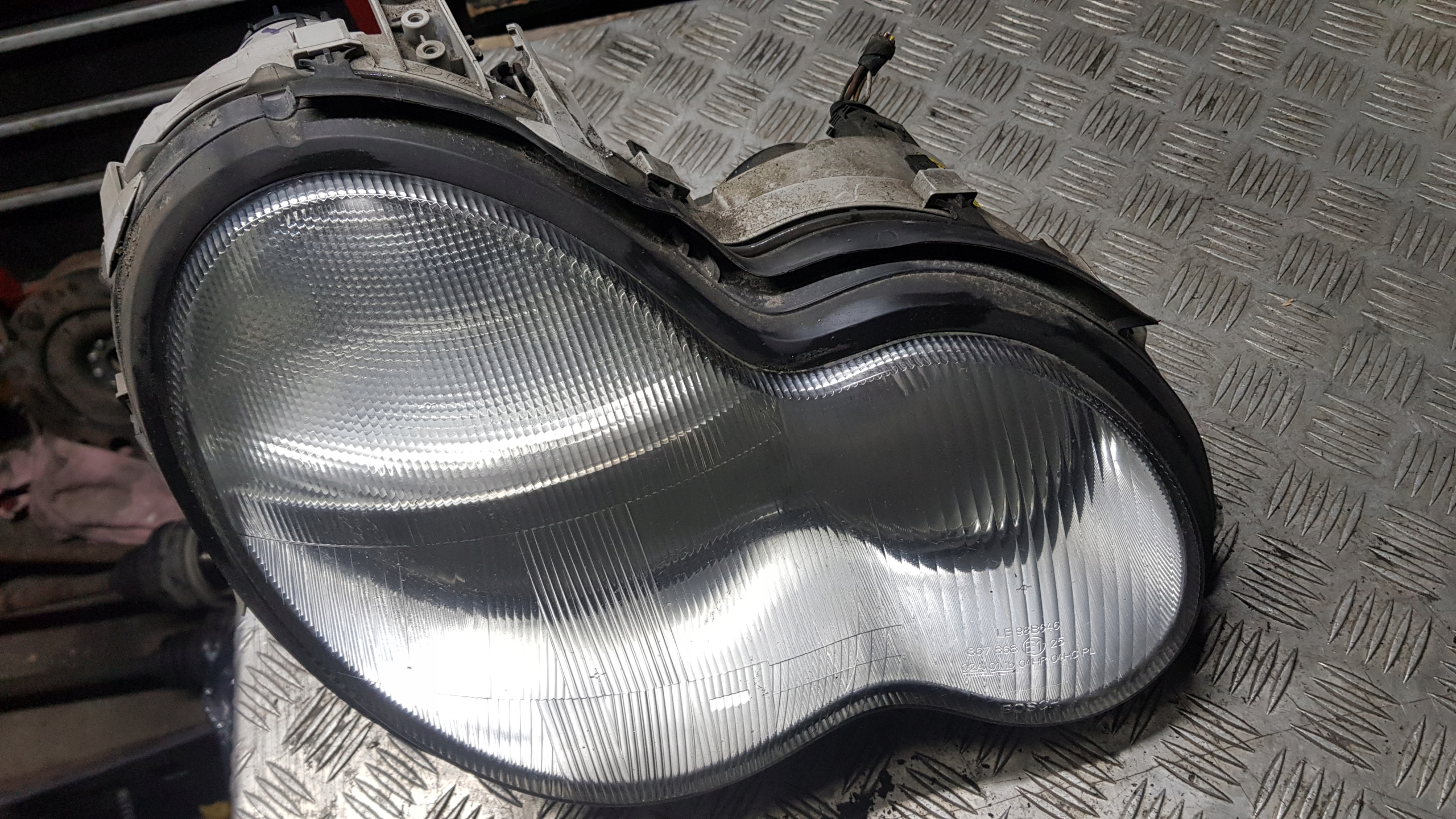 MERCEDES W203 light left front front