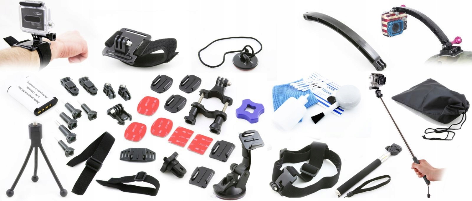 

Zestaw do Sony Action Cam AS15 AS20 AS30 AS100 V