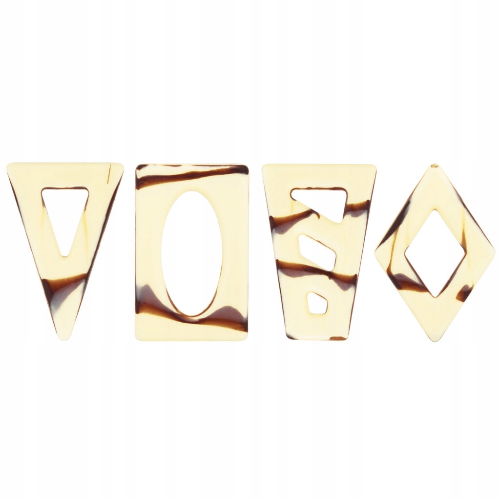 Art Decor Marble ażurki czekoladowe dekoracje Barbara Decor 220szt