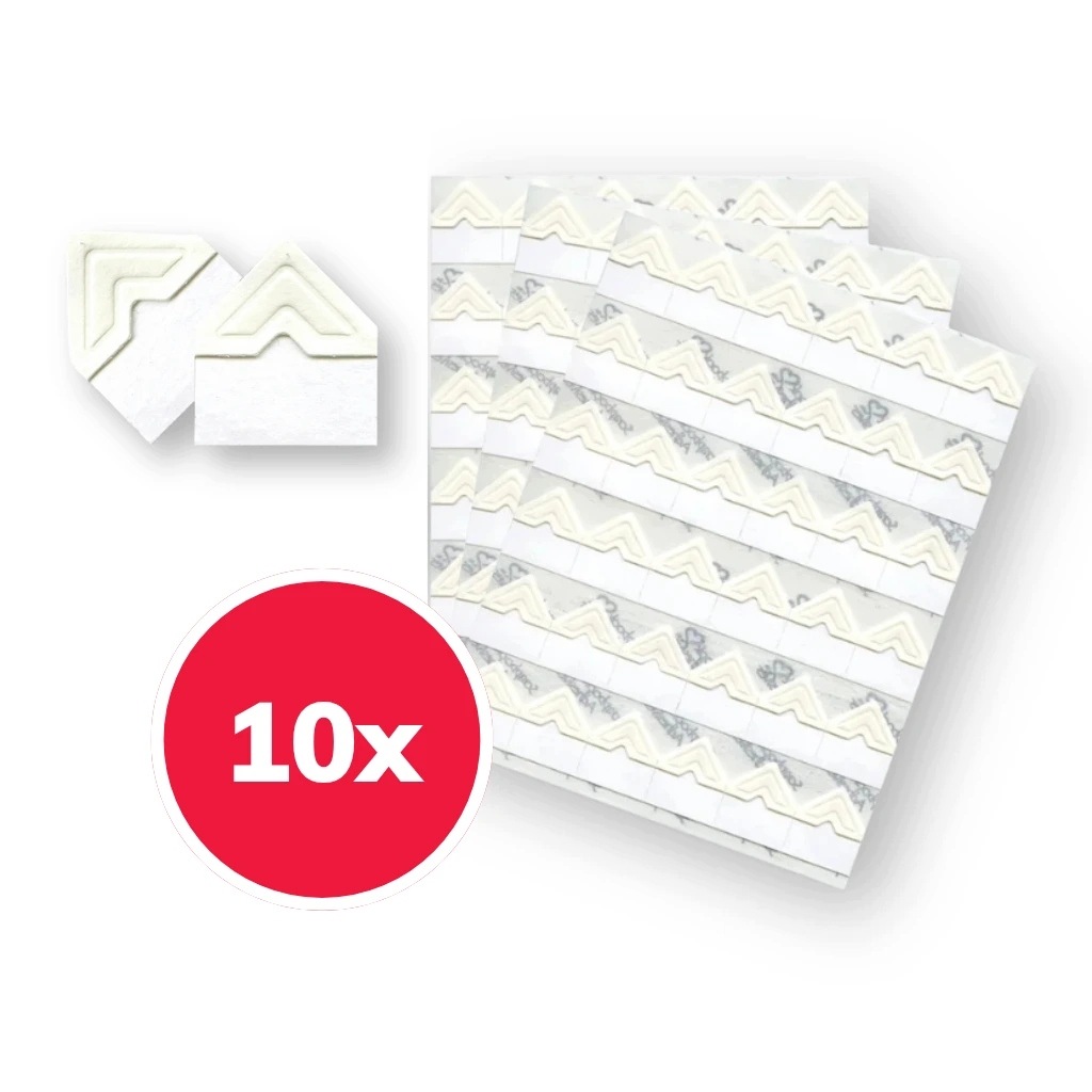 3L Photo Corners Set 10 x 108 ks Ivory (lepící fotorůžky béžové)