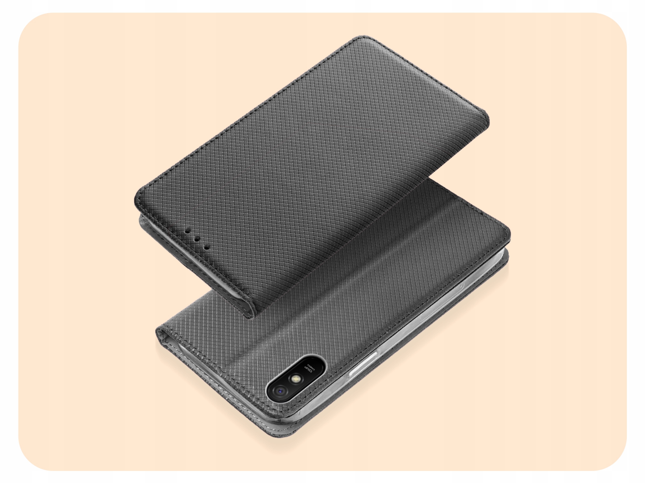 ETUI Z KLAPKĄ DO XIAOMI REDMI 9A / 9i ZAMYKANE MAGNETYCZNE KABURA FUTERAŁ Kod producenta FUTERAŁ NA MAGNES KABURA 0063