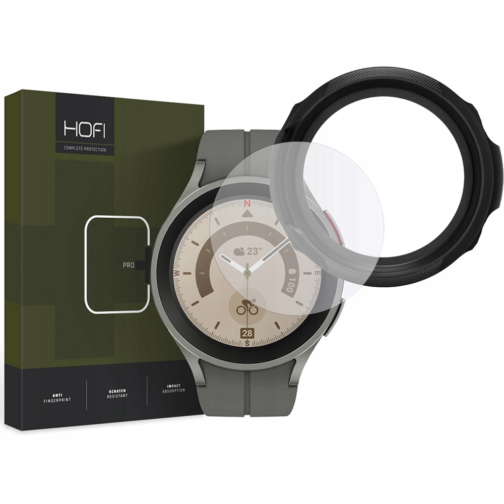 2PAK RINGKE ETUI DO GALAXY WATCH 5 PRO 45MM +SZKŁO