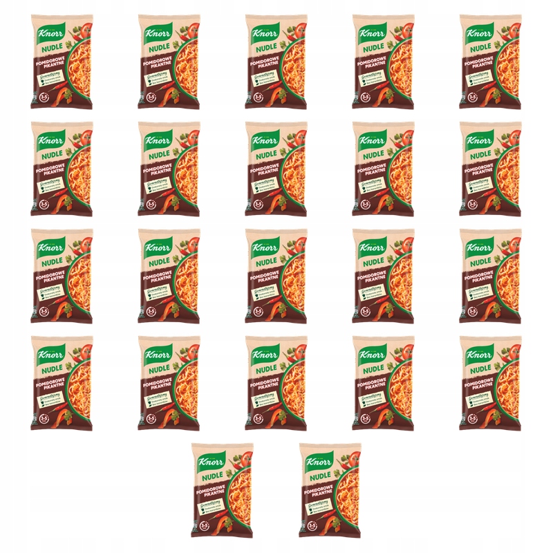 Knorr Pikantní rajčatové nudle 63 g X22