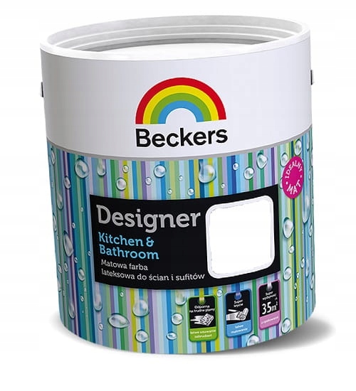 

Beckers Designer Kitchen & Bathroom White 5 L