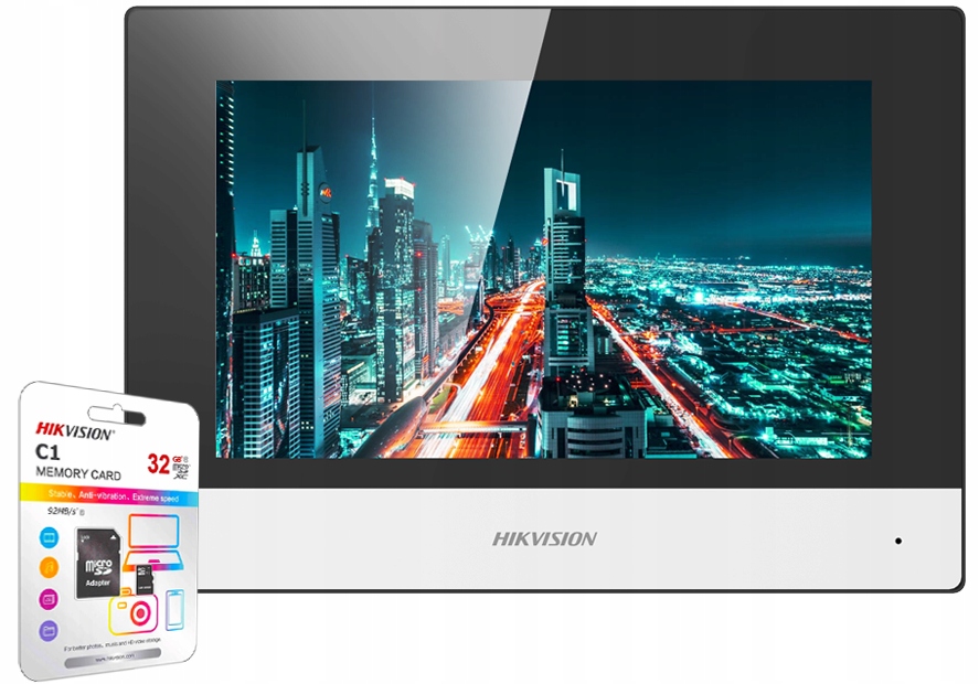 Monitor videovrátnika Ip DS-KH6320-WTE1 Sd 32Gb