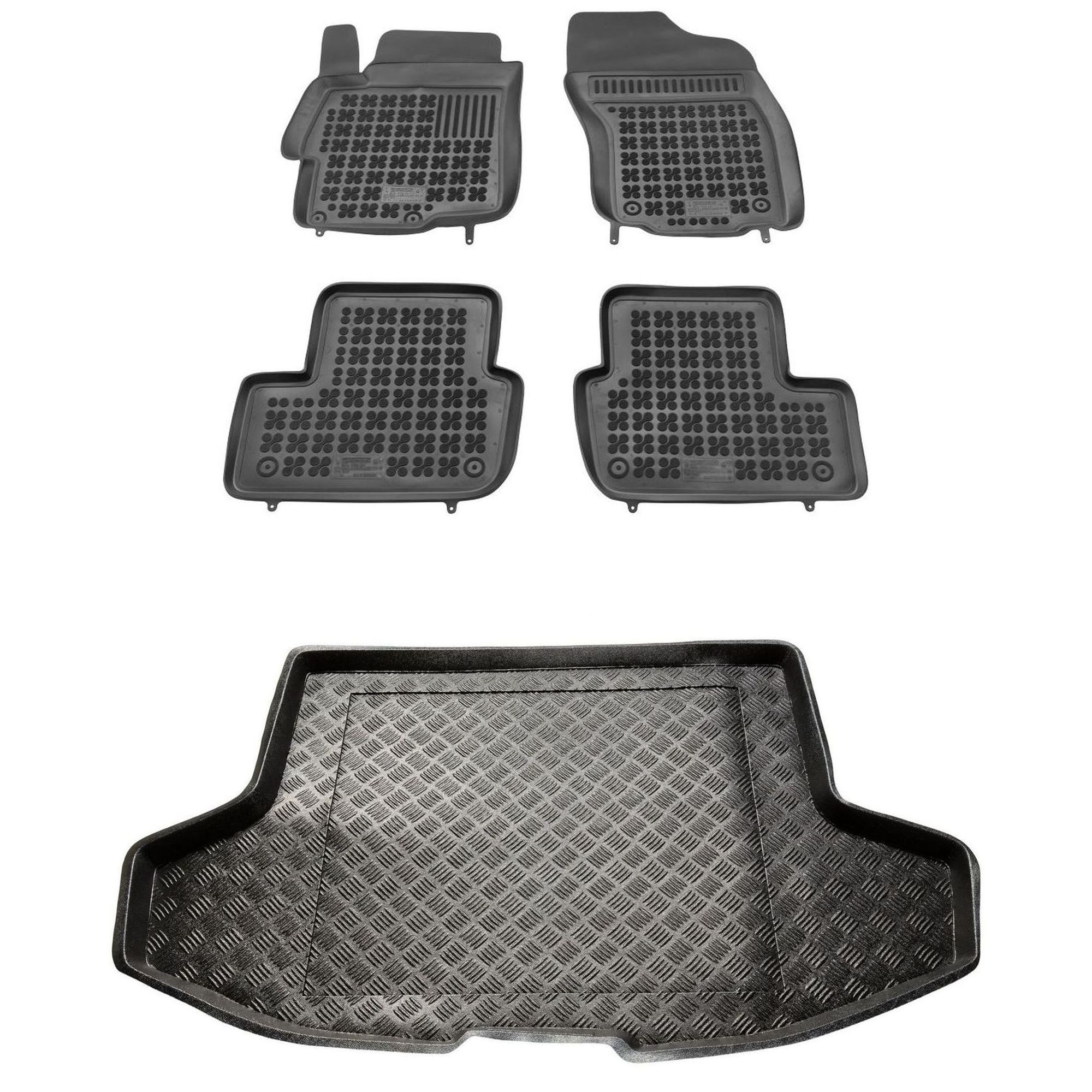 Sada kobercov a protišmykovej podložky Mitsubishi Lancer VIII 2009-2016