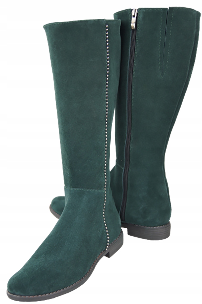 Kozaki Damskie skóra naturalna 153 ElitaBut Rozmiar 39