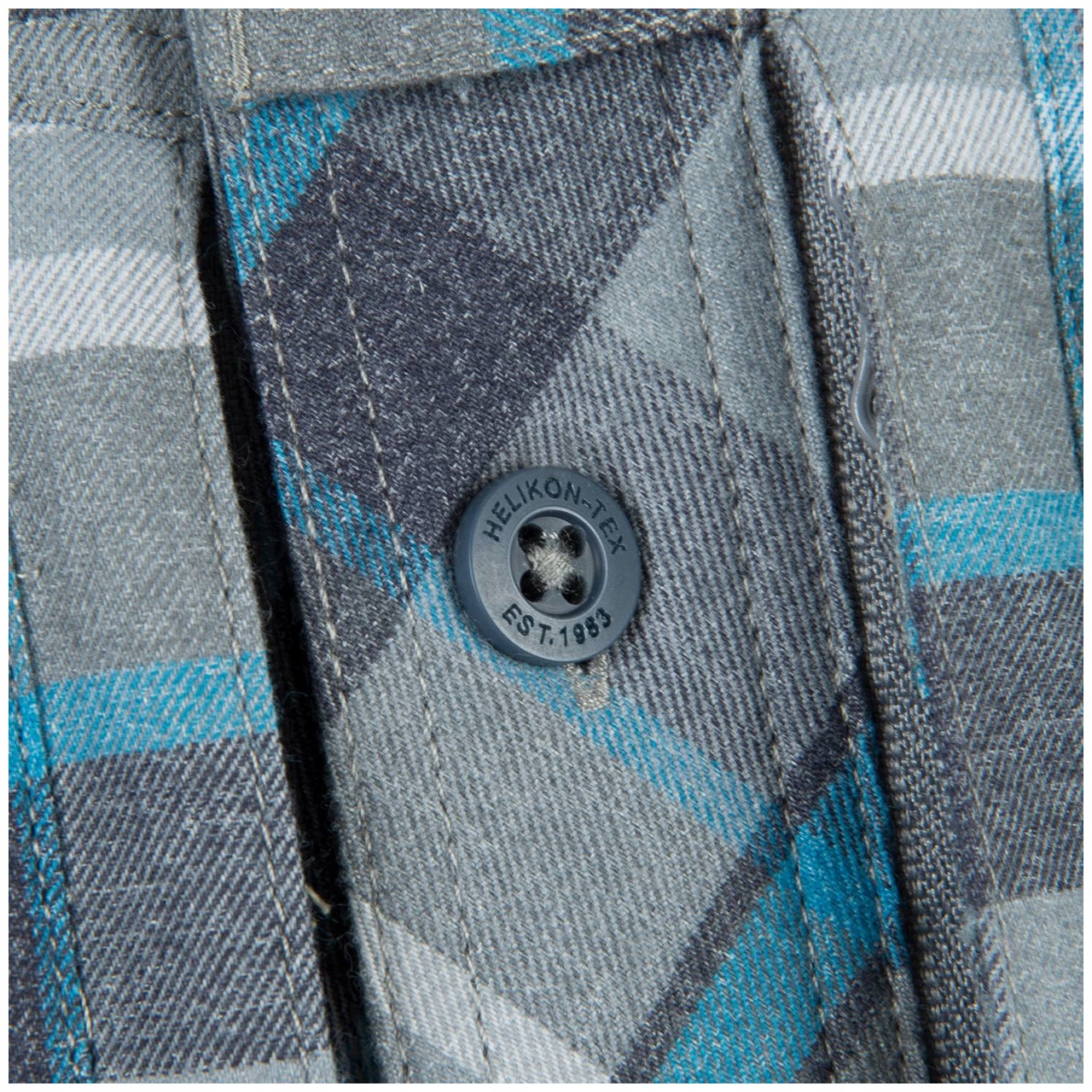 Koszula w Kratę Męska DEFENDER Mk2 PILGRIM na Outdoor Wytrzymała Rust Plaid Długość rękawa 67.5 cm