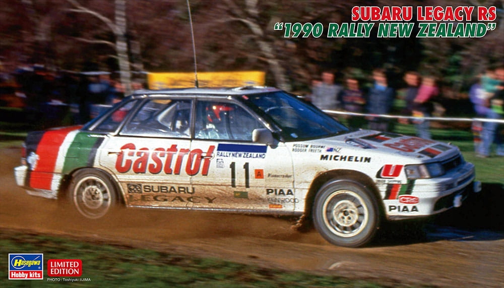 Subaru Legacy Rs (1990 Rally Nový Zéland) 1:24 Hasegawa 20636