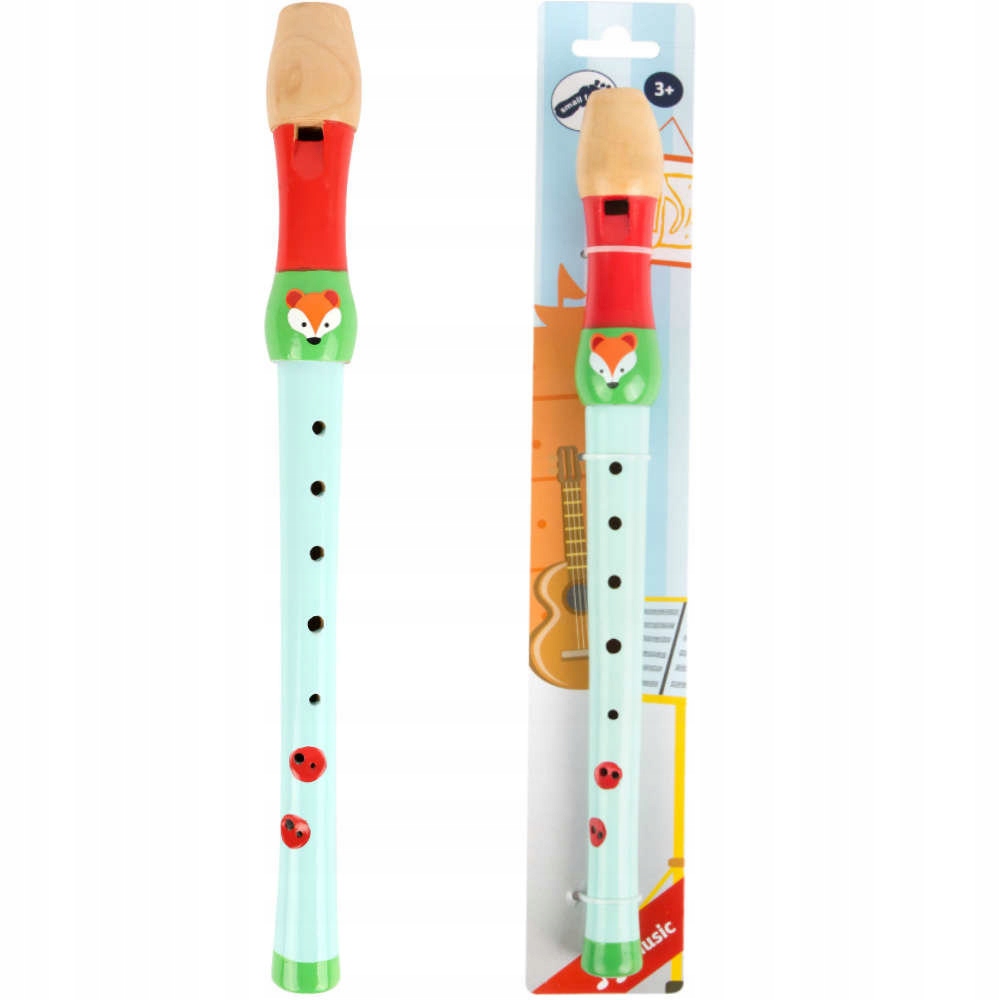 

Drewniany Flet Lisek Dla Dzieci 32 CM Instrument